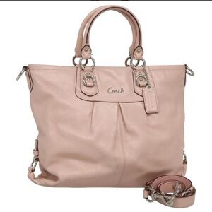 Coach Madison Julianne Light Pink Leather Tote/Shoulder Bag